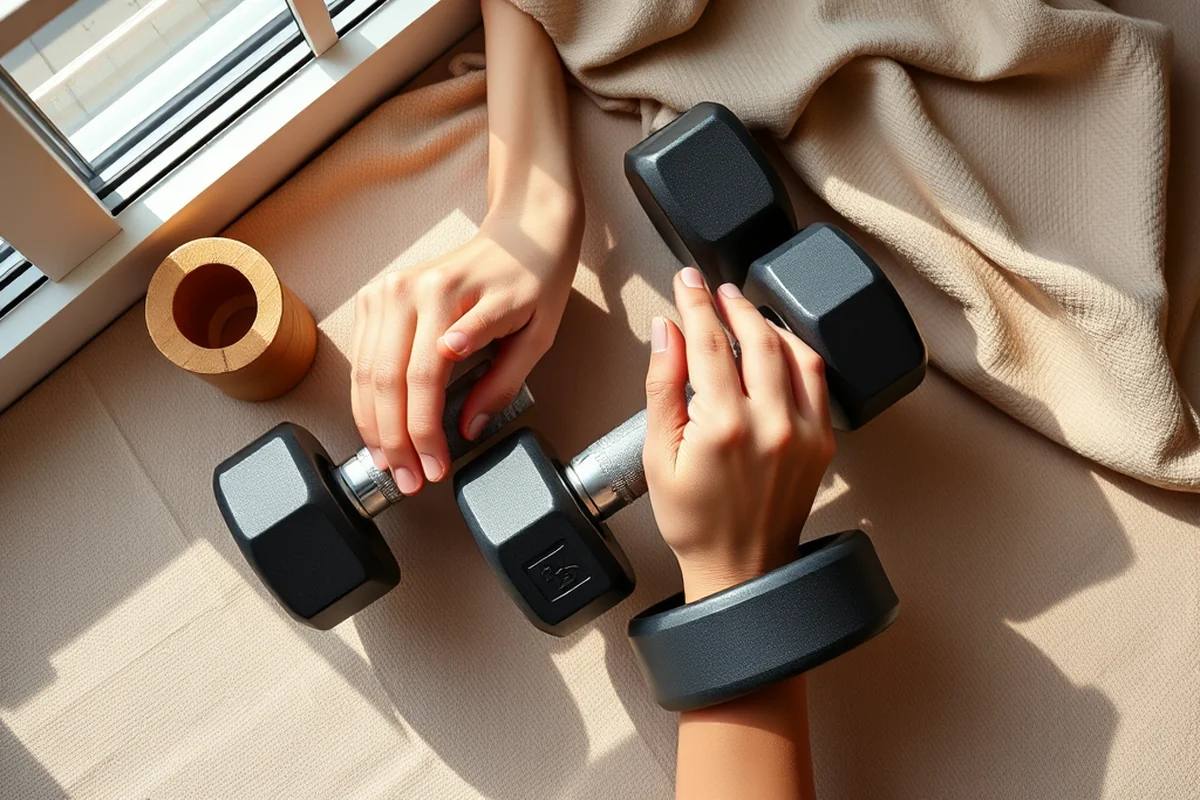 leg exercises dumbbells — Leg Exercises Dumbbells (the finished result)