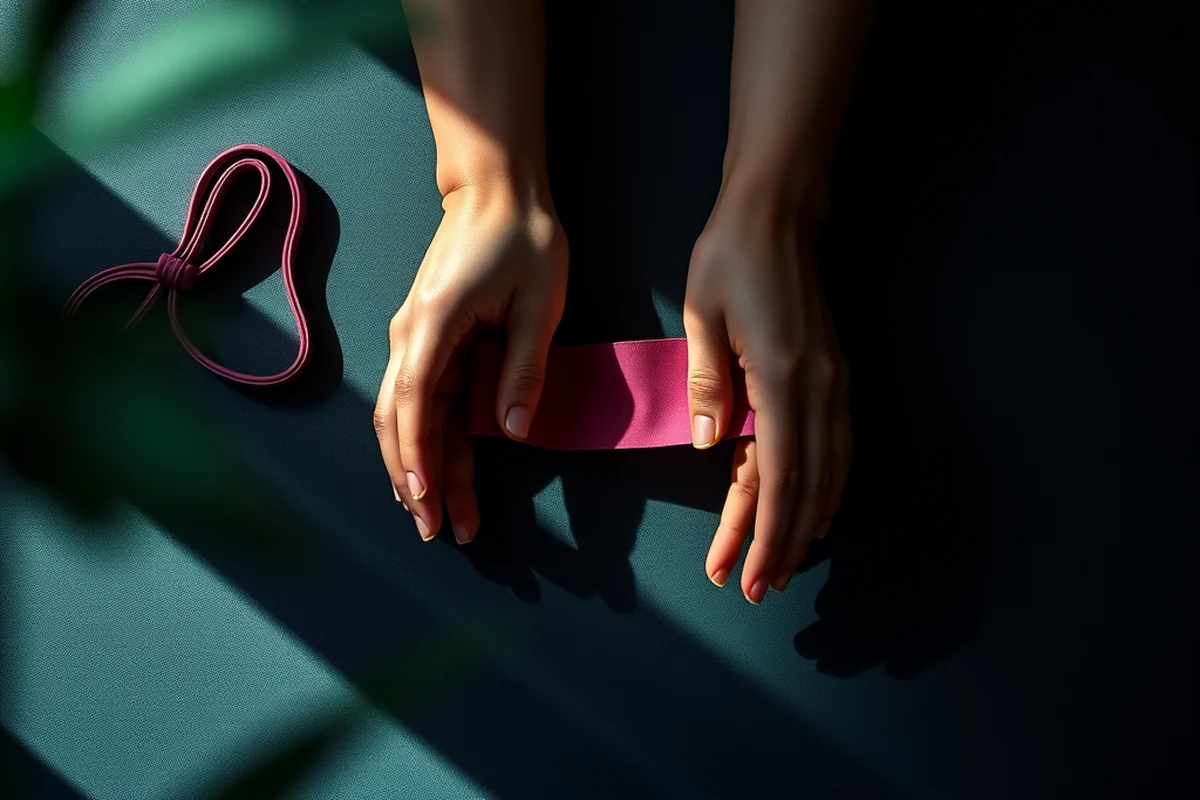 exercise bands for legs — Exercise Bands For Legs (the finished result)