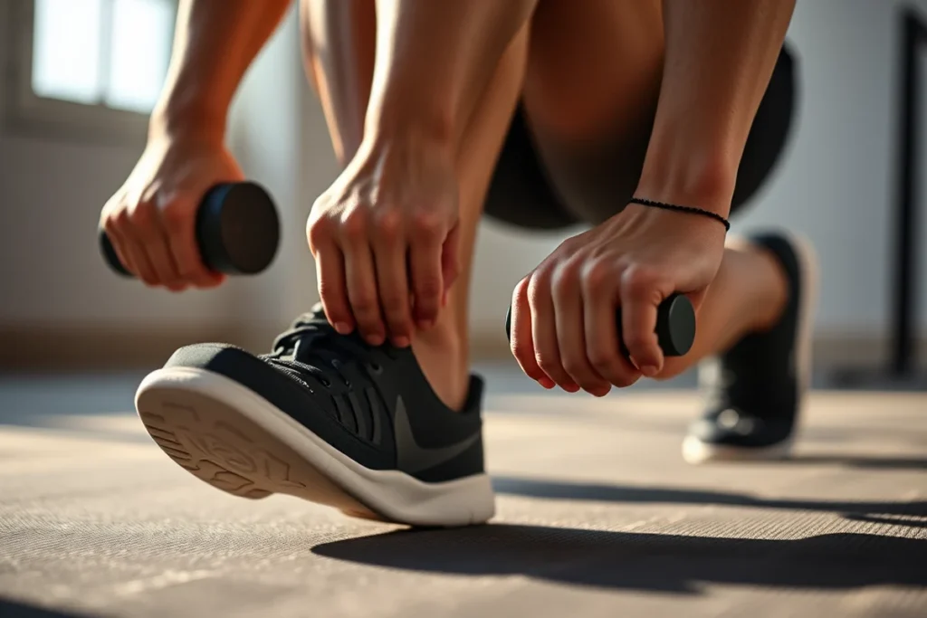 Leg Exercises With Dumbbells