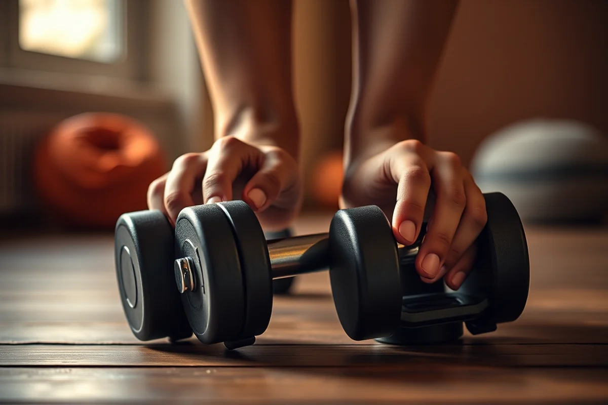 leg exercises with dumbbells — Leg Exercises With Dumbbells (the finished result)