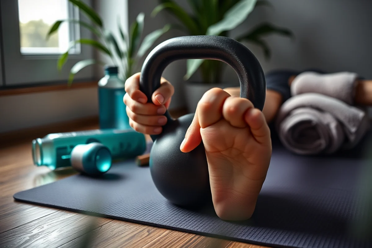 leg exercises with kettlebell — Leg Exercises With Kettlebell (the finished result)